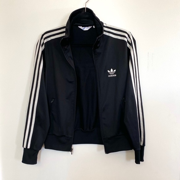 adidas Jackets & Blazers - Classic Adidas Track Jacket / Black and White